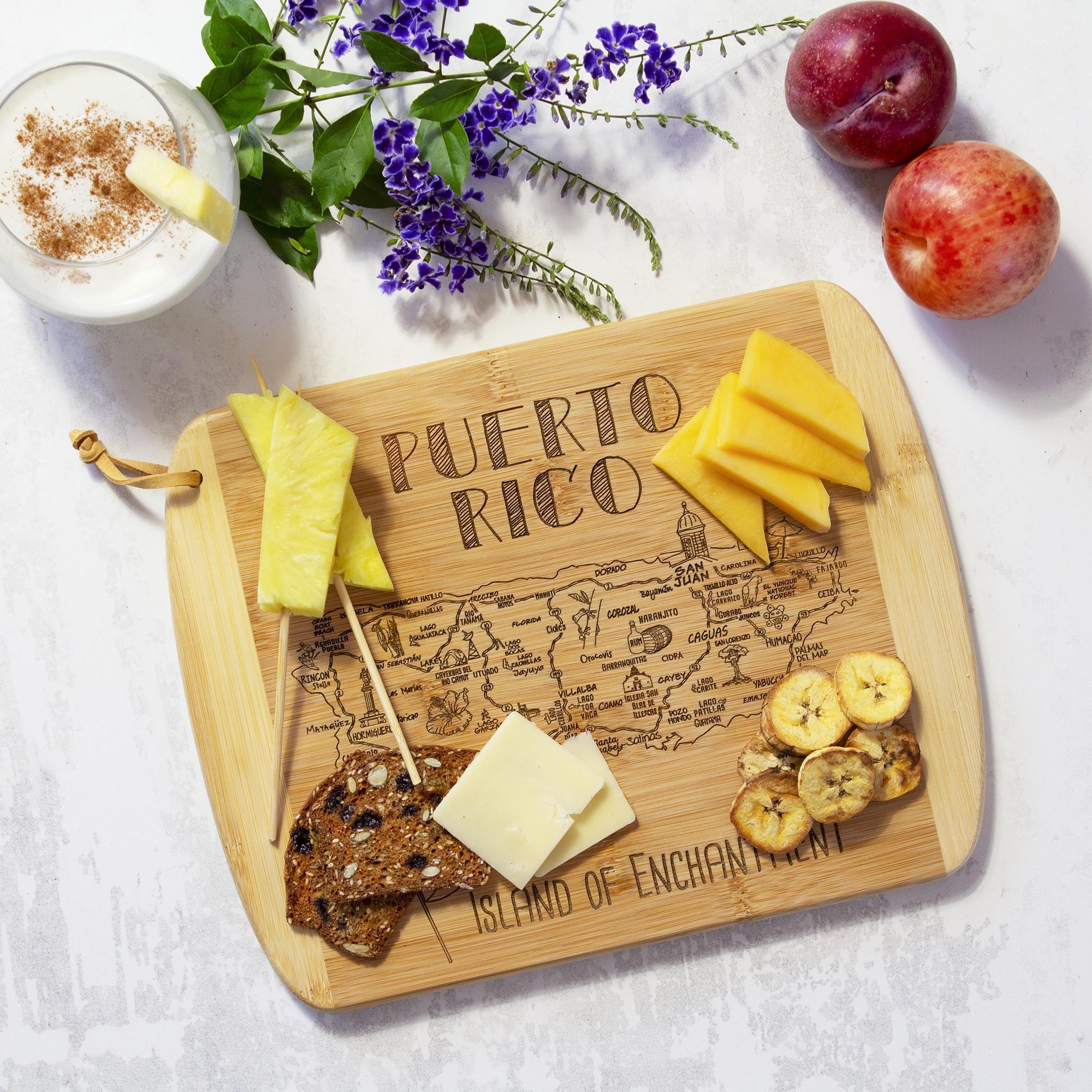 A Slice of Life Puerto Rico Serving & Cutting Board 4
