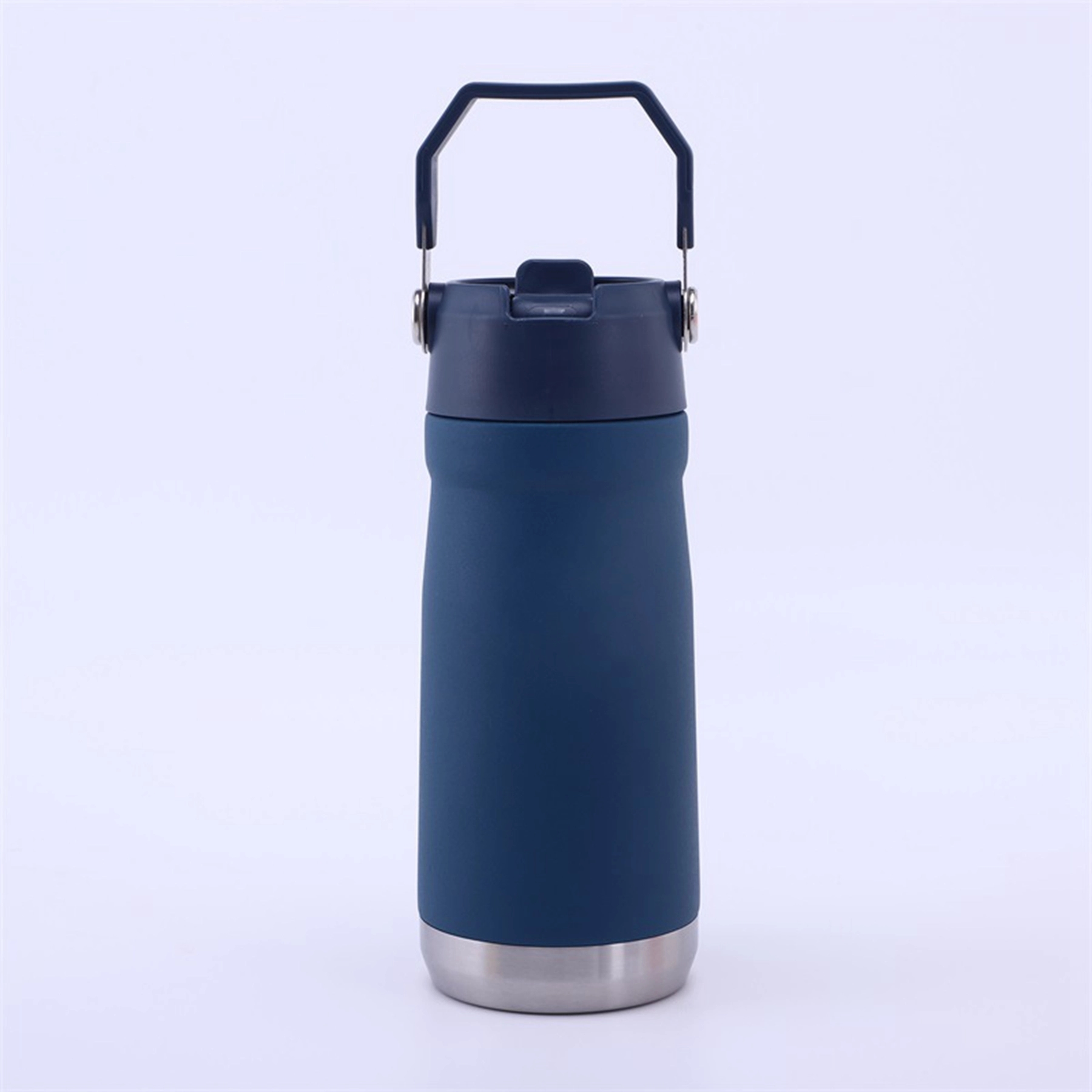 18 Oz. Double Wall Stainless Steel Flip Straw Water Bottle 8