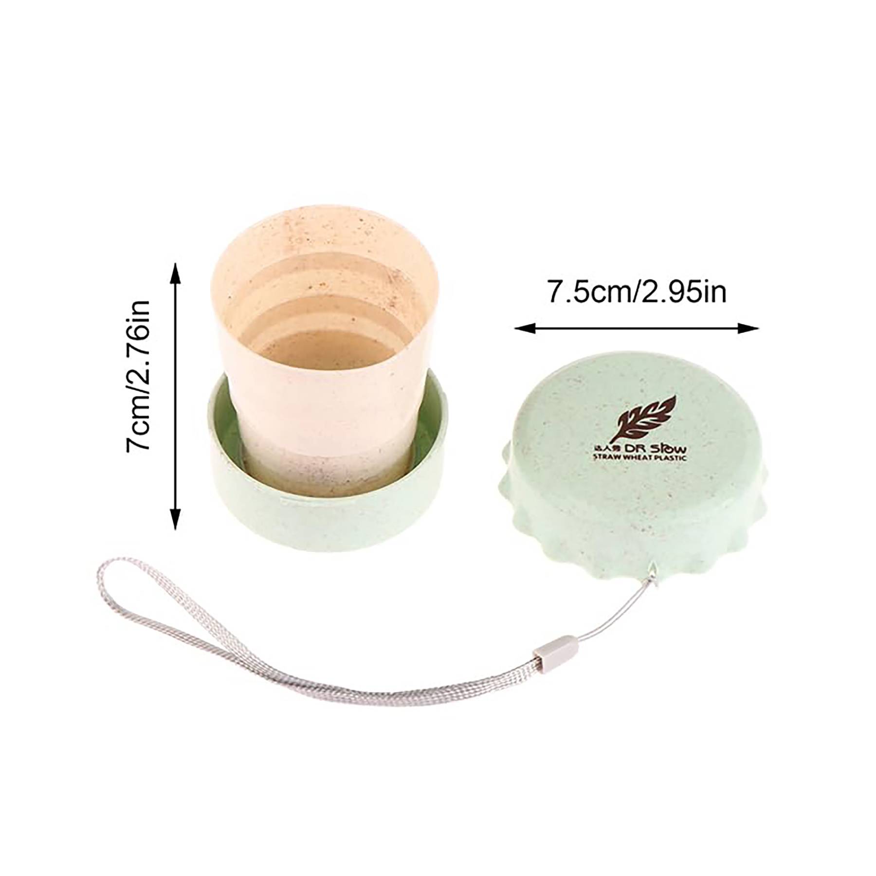 Environmental Folding Travel Telescopic Cup 4