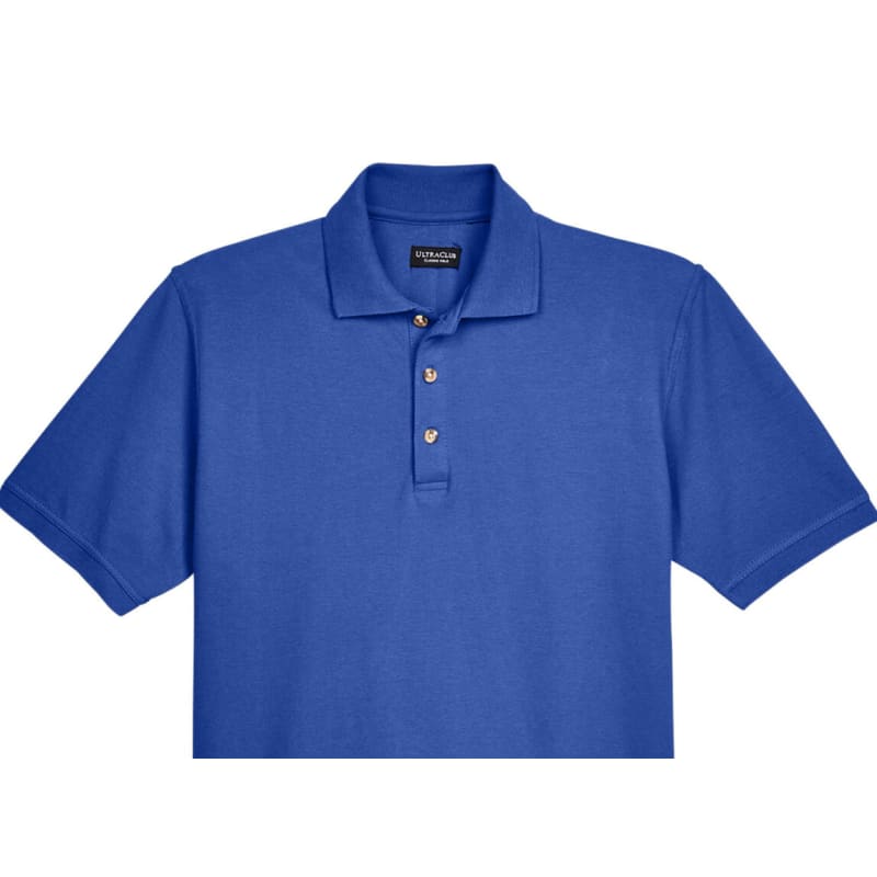 UltraClub Men's Classic Piqué Polo 14