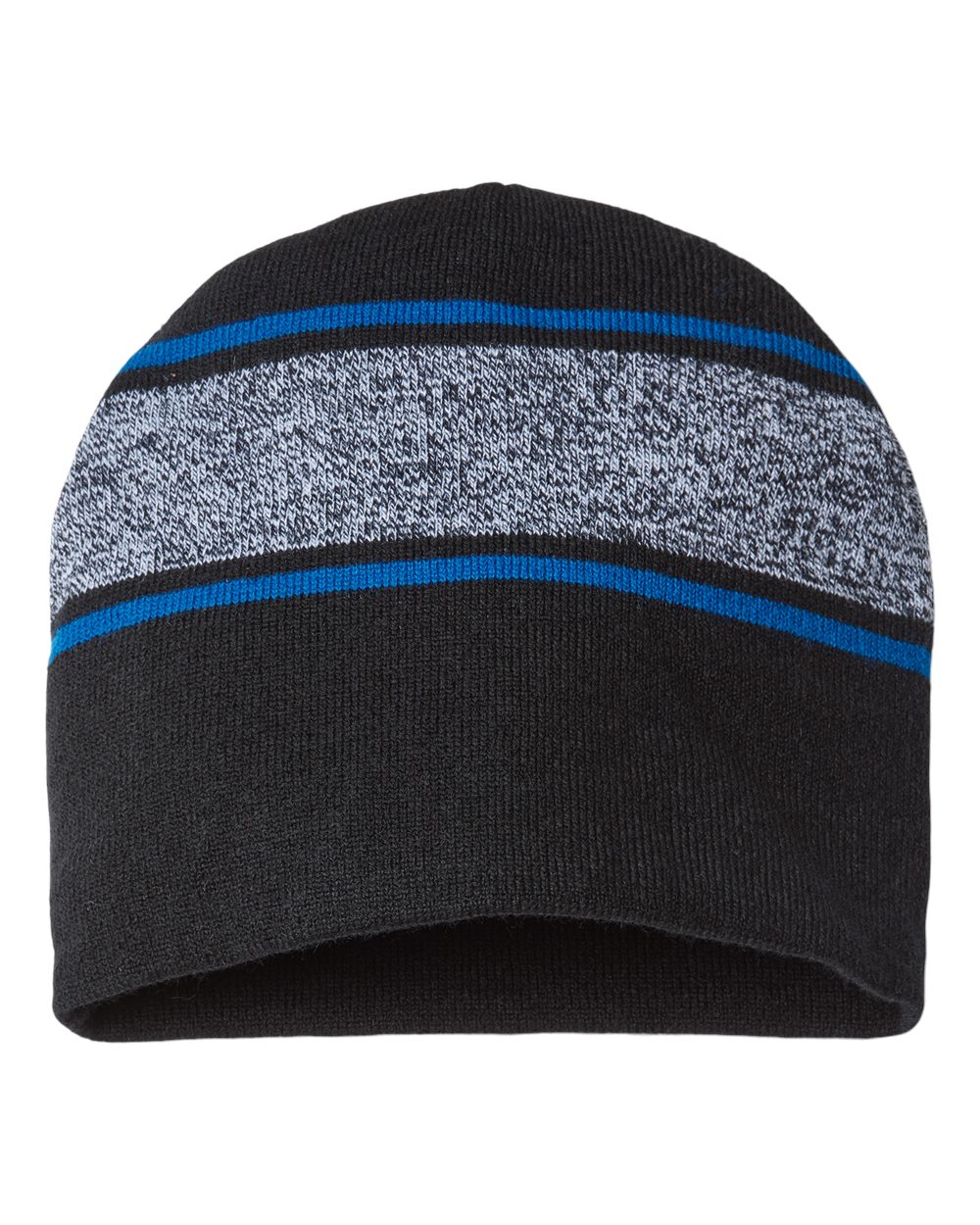USA-Made Variegated Striped Beanie - RKV9 5