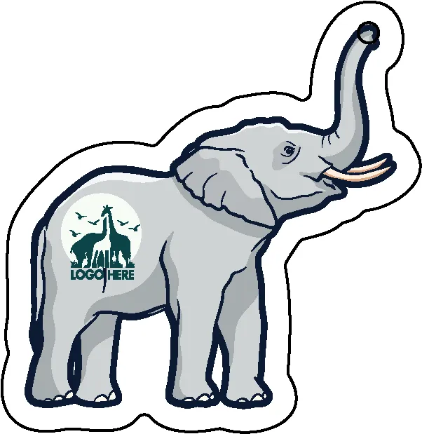 Stock Shape Acrylic Key Tag