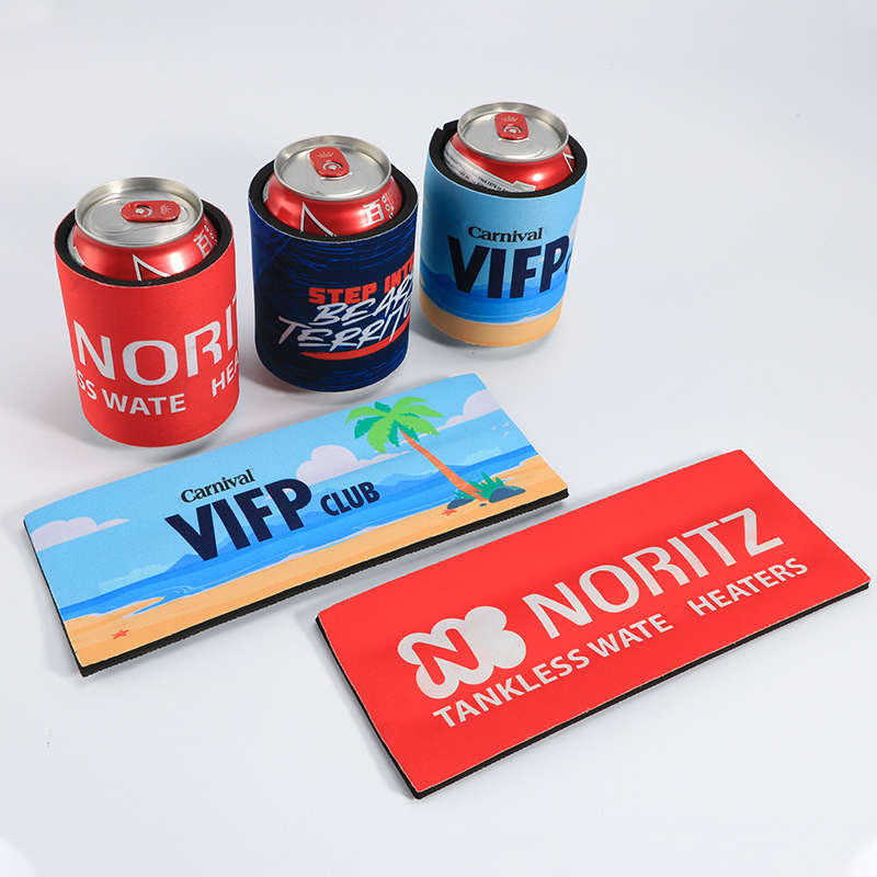 Full Color Neoprene Slap Wrap Can/Bottle Cooler 1