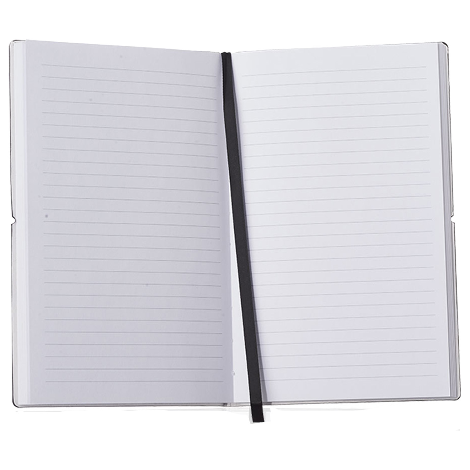 Softcover Notebook w/ Custom Imprint & Elastic Closing Band 2