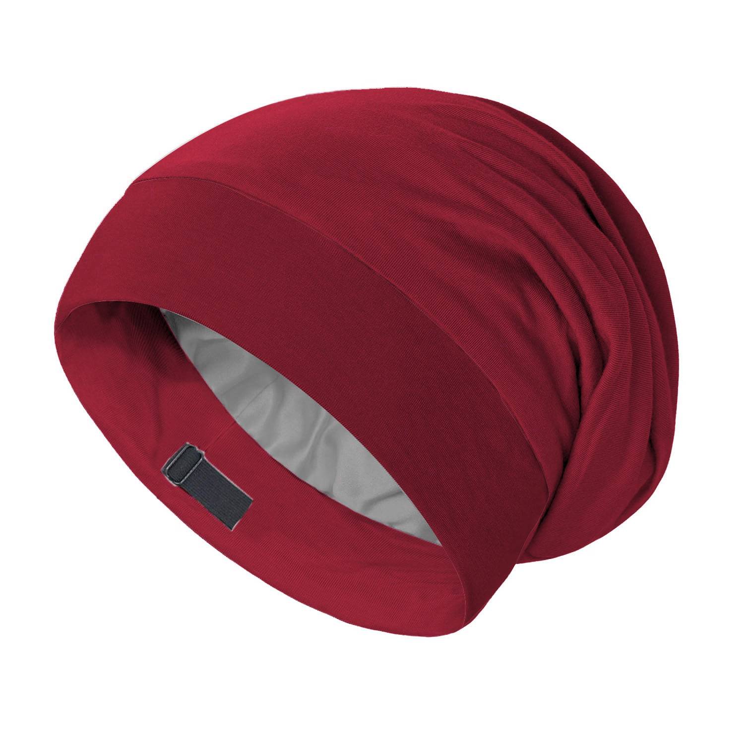 Hair Wrap Cover Sleep Cap for Men with Adjustable Strap 15