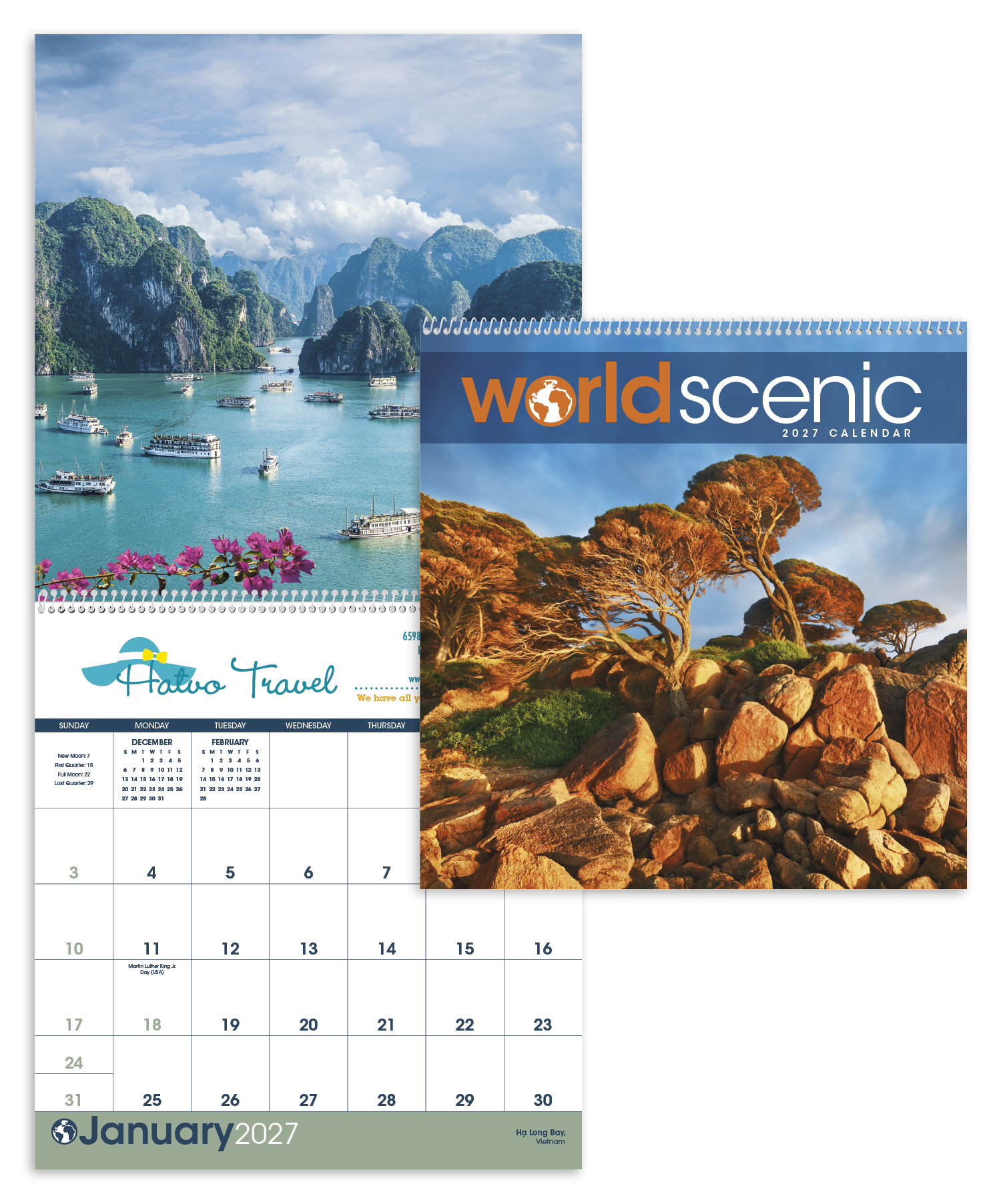 Triumph® Calendars World Scenic Calendar 41