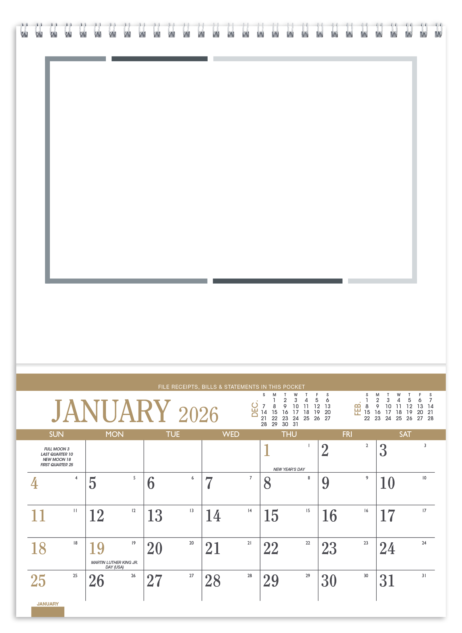 Triumph® Calendars Recipe Pocket Calendar 62