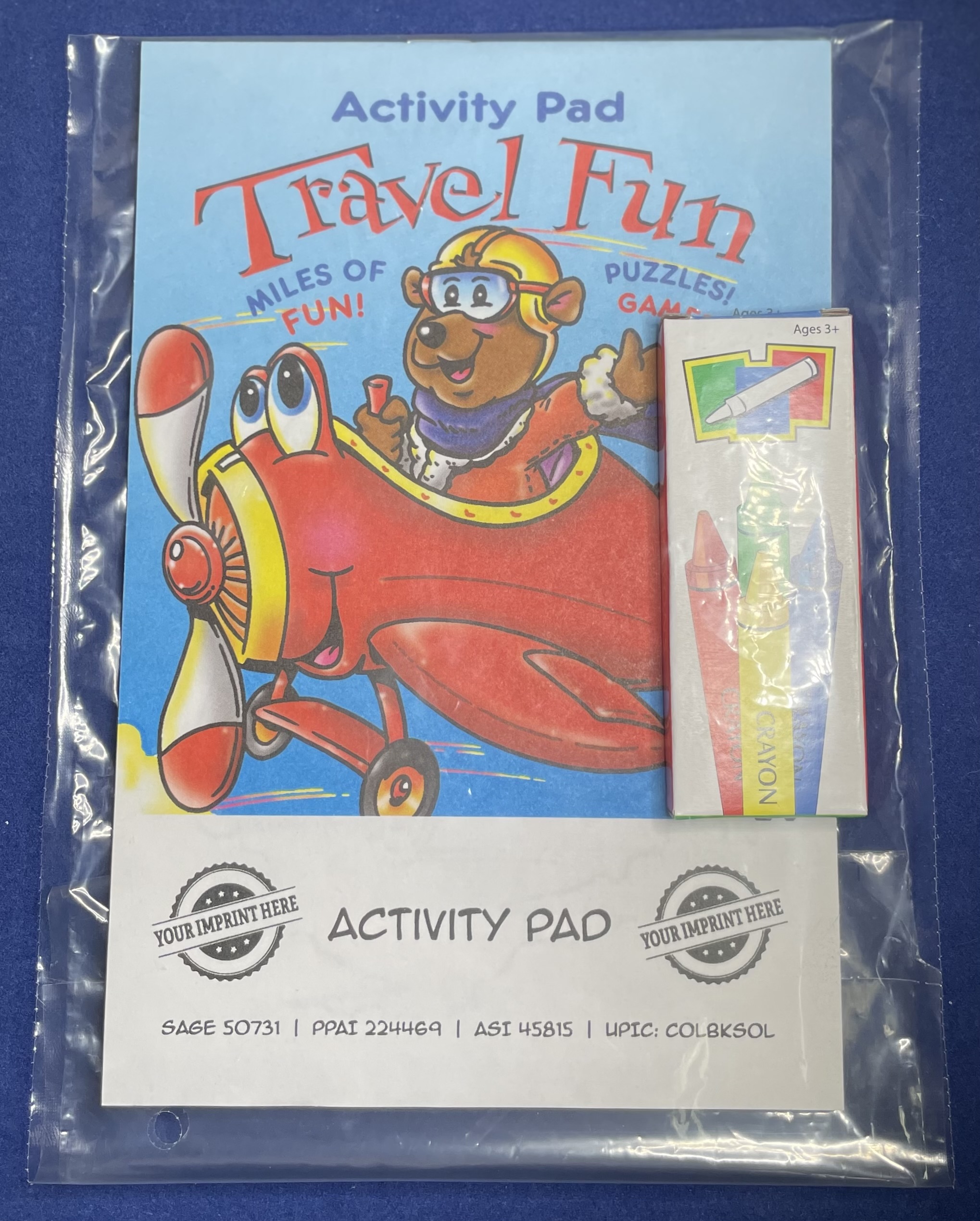 ACTIVITY PAD SET - Travel Fun! Activity Pad Fun Pack 2