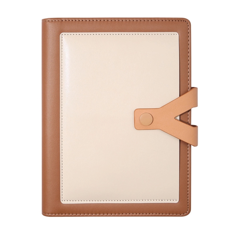 PU Leather A5 Business Travel Journal Binder Notebook 18