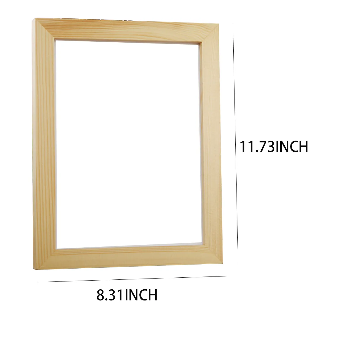 A4 Upright Durable Desktop Decoration Pine Picture Frames 2