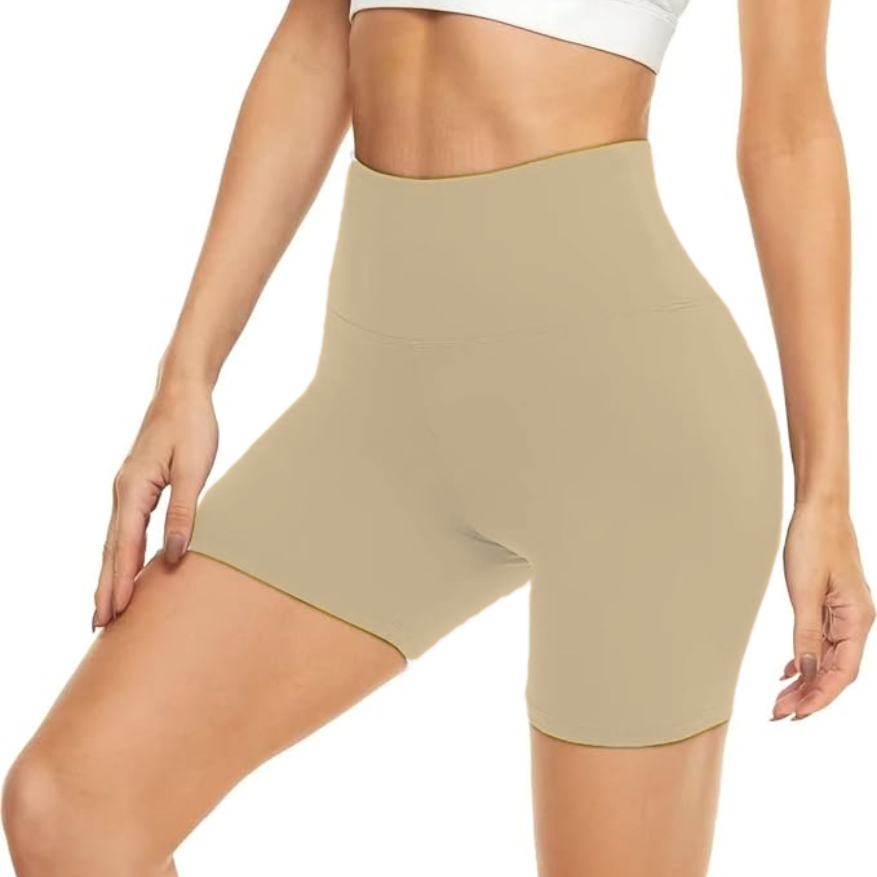 High Rise Yoga Cycling Shorts 12