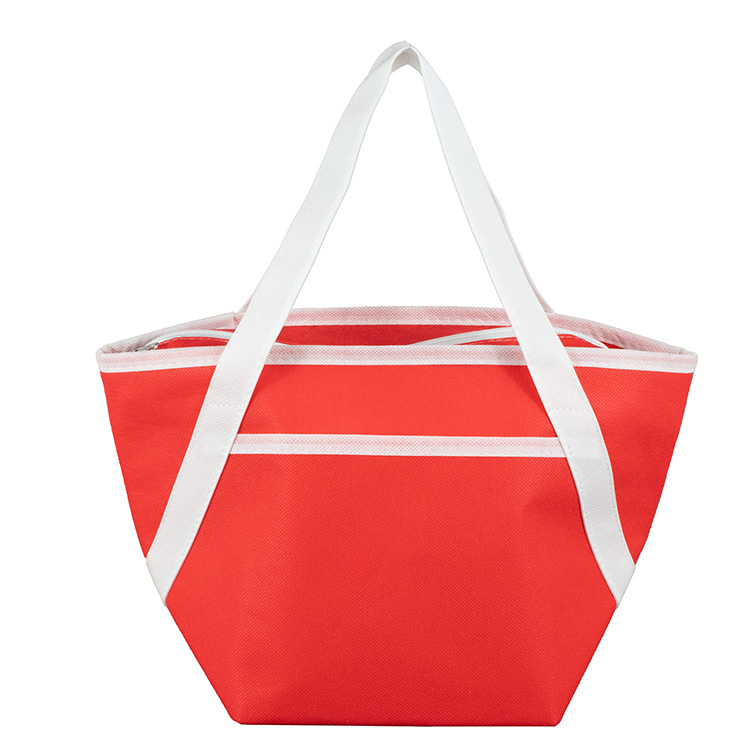 "THE HORIZON" Zipper Cooler Tote 6-Pack Size 6