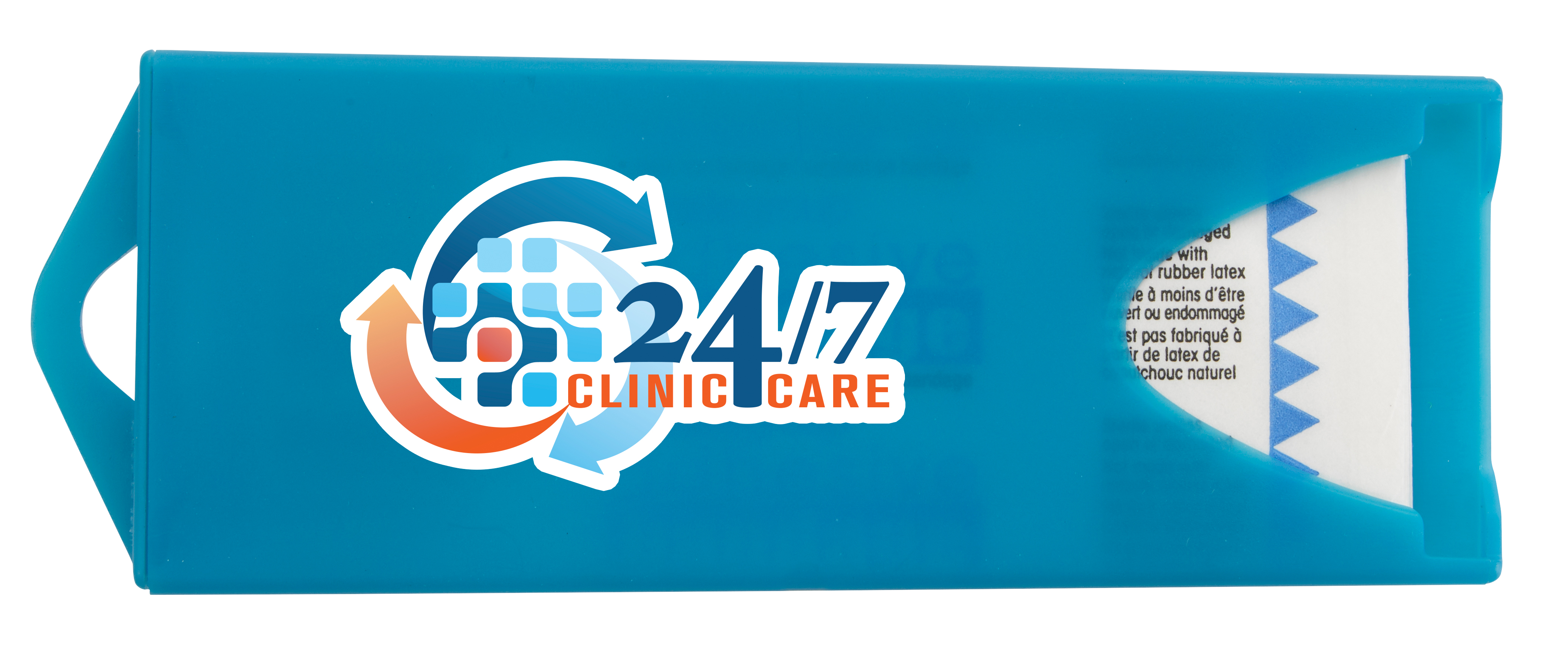 Good Value™ Original Colored Bandage Dispenser with Clear Bandages 45