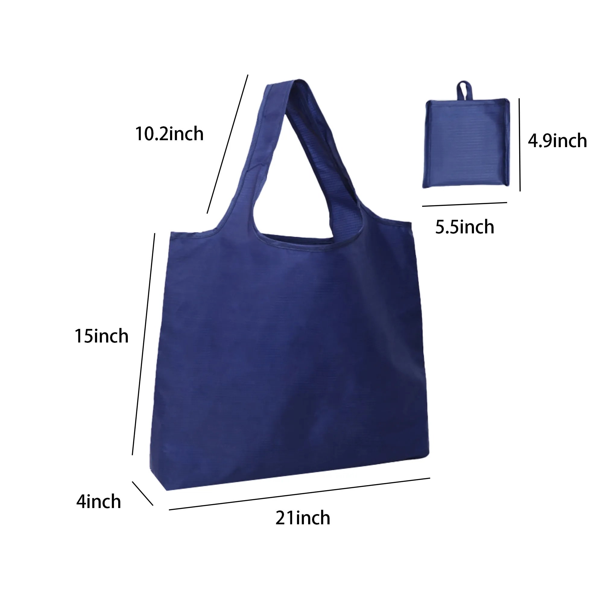 Foldable Eco-Friendly Shopping Belt Large Tote Bag 4