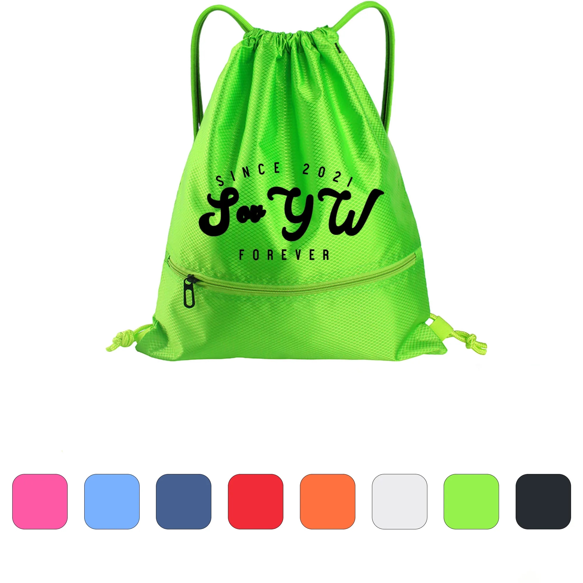600D Deluxe Customized Drawstring Shoulder Bag 10