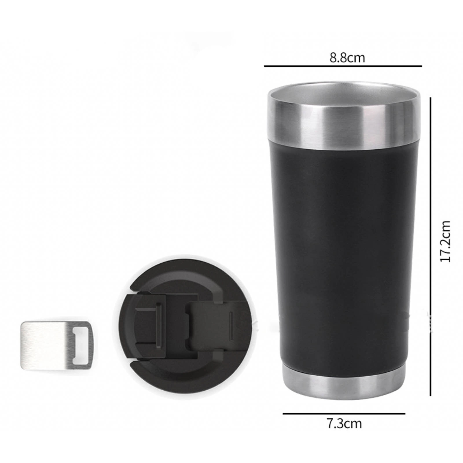16 Oz Tumbler With Lids And Straws 2