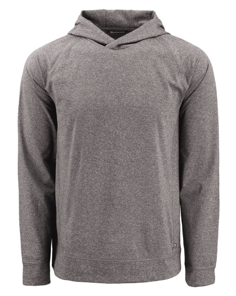 Adapt Knit Recycled Mens Heathered Hooded Pullover