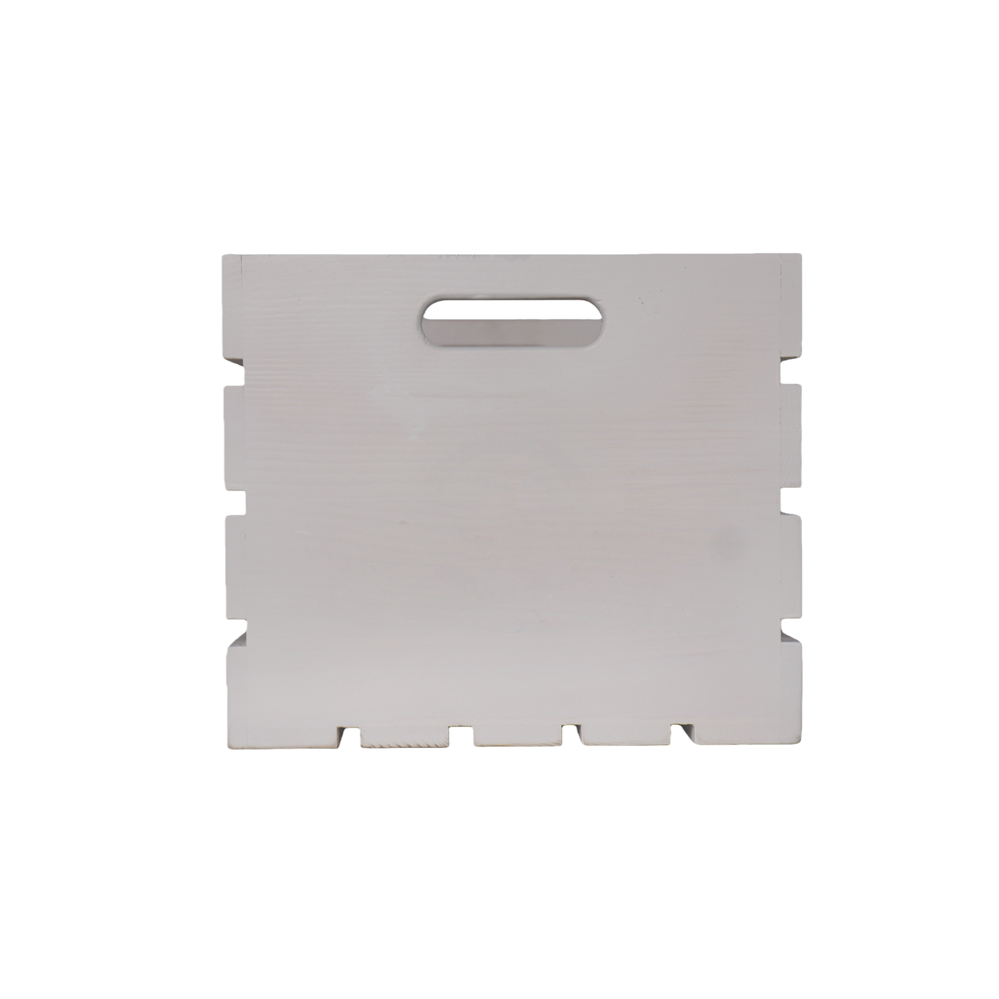 White Wooden Crate 2