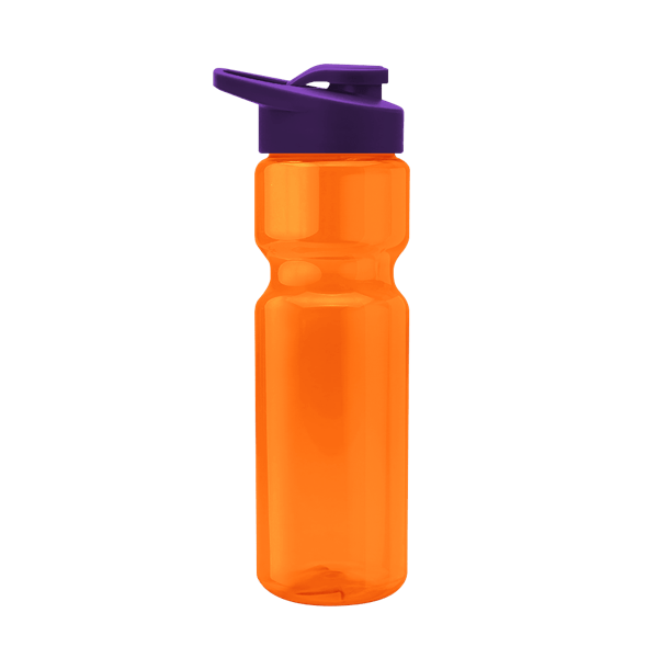 Blazer 28oz Transparent Bike Bottle w/Drink-thru Lid 89