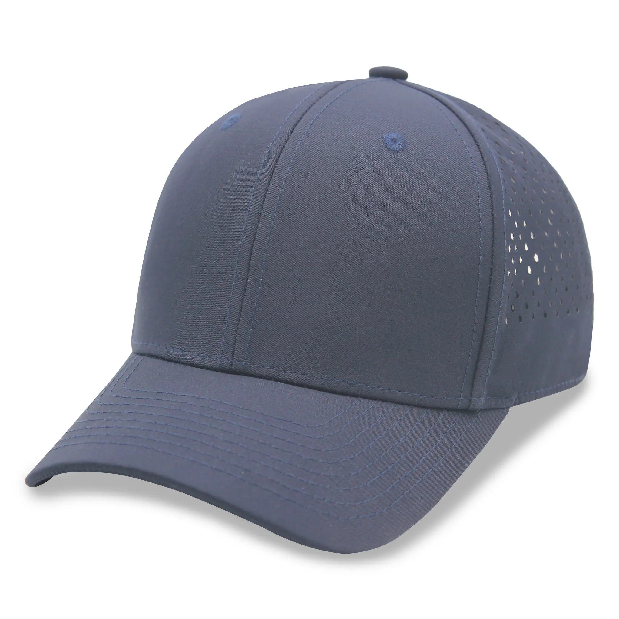 Athletic Trucker Cap Laser Cut Mesh Back