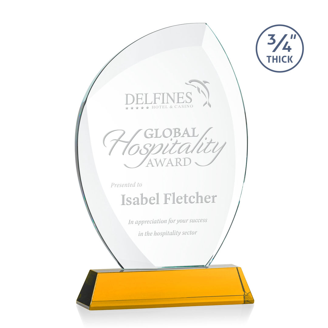 Wichita Award on Newhaven Base - Amber 10