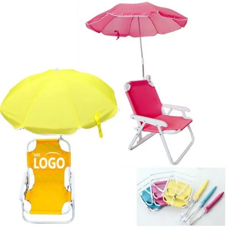 Beach Chair With Umbrella for Children 4