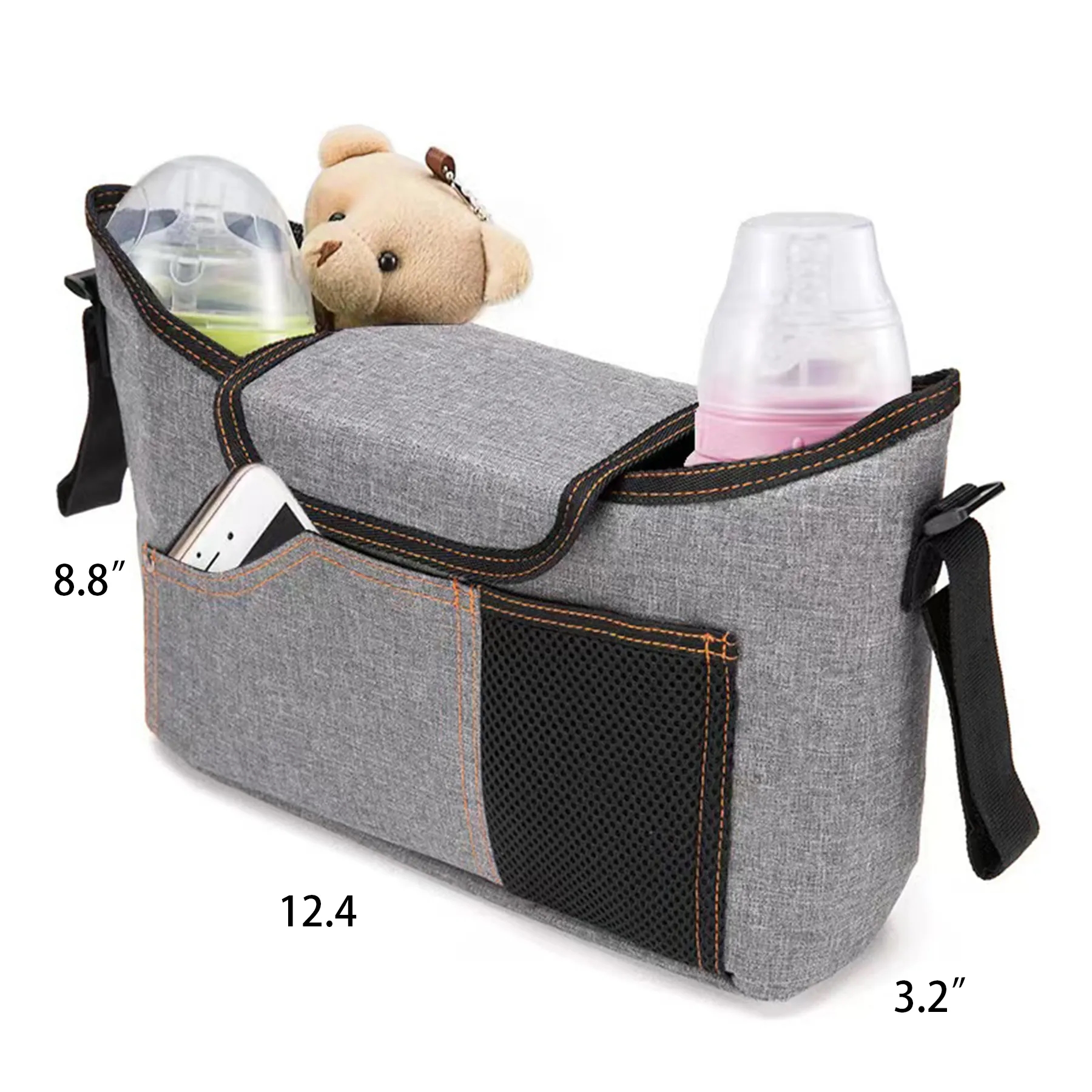 Dual-purpose Baby Stroller Organizer 3
