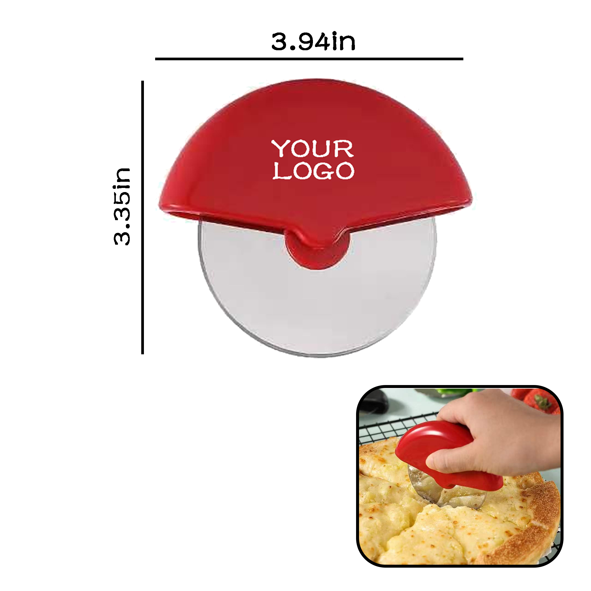 MOQ 20 PCS Commercial Pizza Wheel 1
