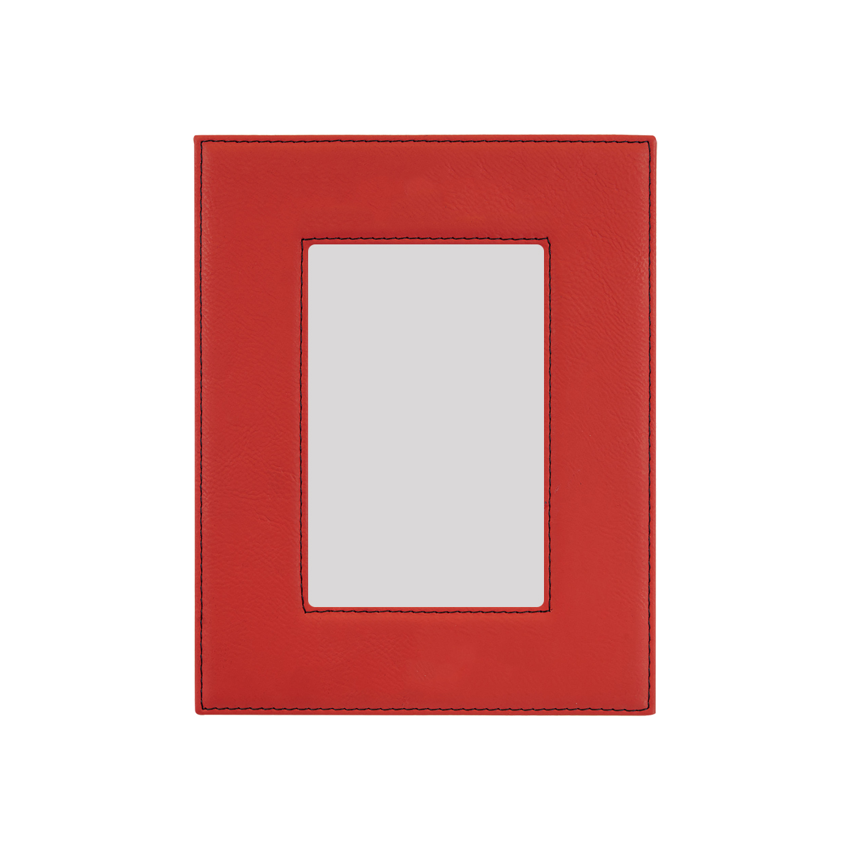 4" x 6" Red Leatherette Photo Frame 3