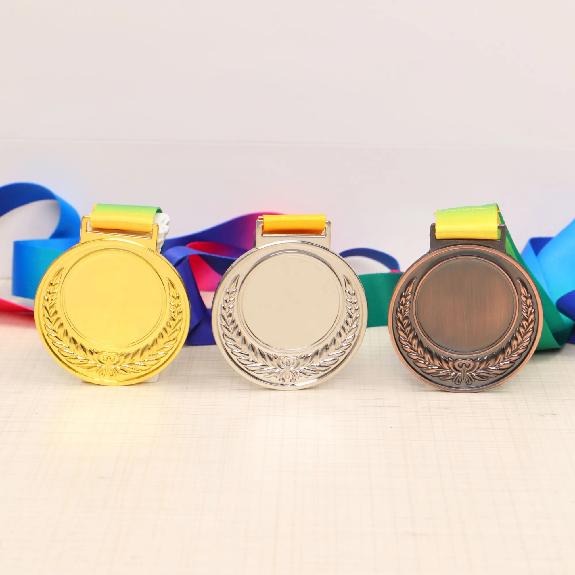 Custom Sports Medal - Marathon Award Badge with Logo 9