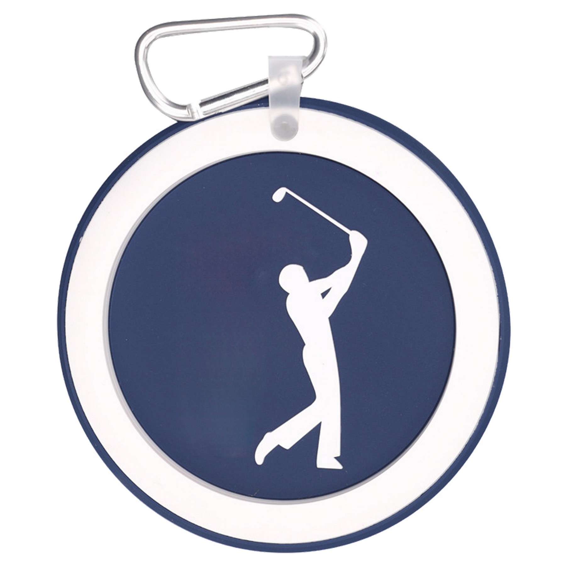 Round Rubber Golf Tag 3