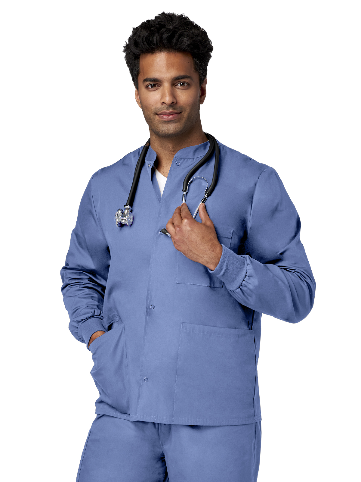 Fundamentals - Unisex 4-Pocket Snap Front Jacket 21