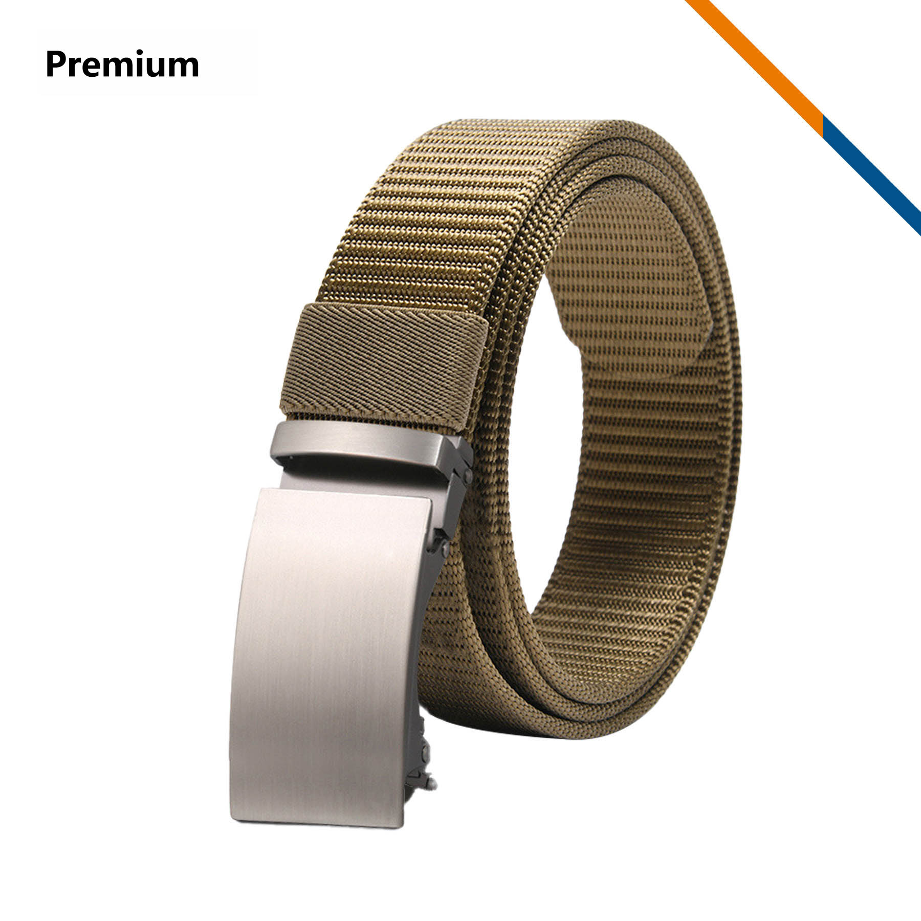Terio Adjustable Metal Buckle Canvas Belt 7