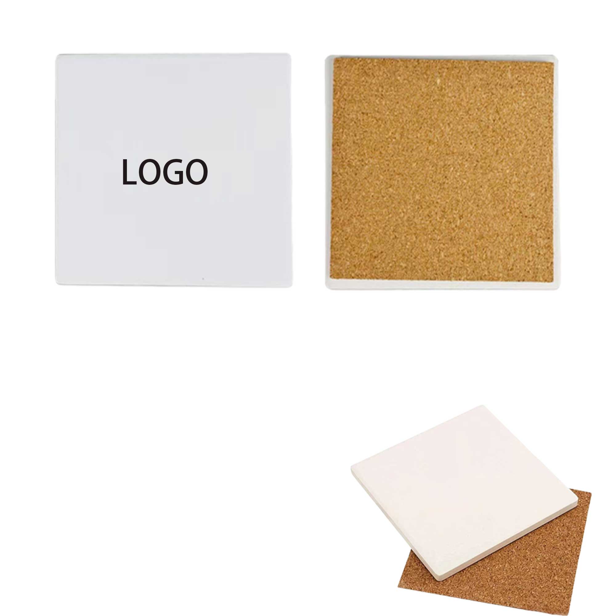 Square Blank Ceramic Coasters 2