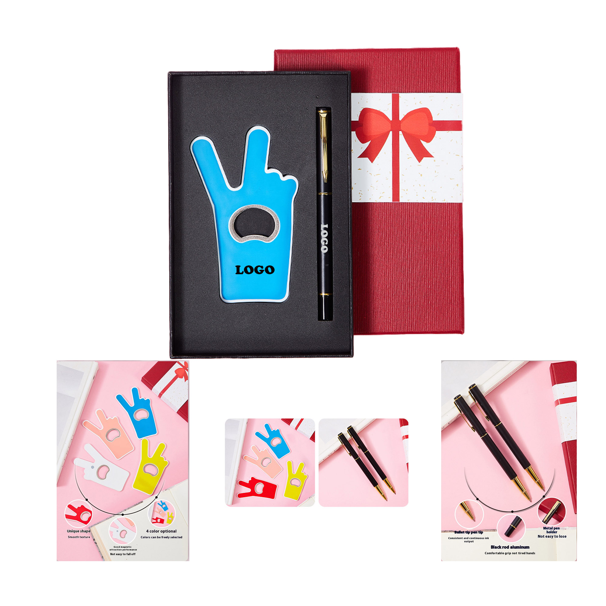 MOQ 10 pcs Logo Bottle Opener Kit 2