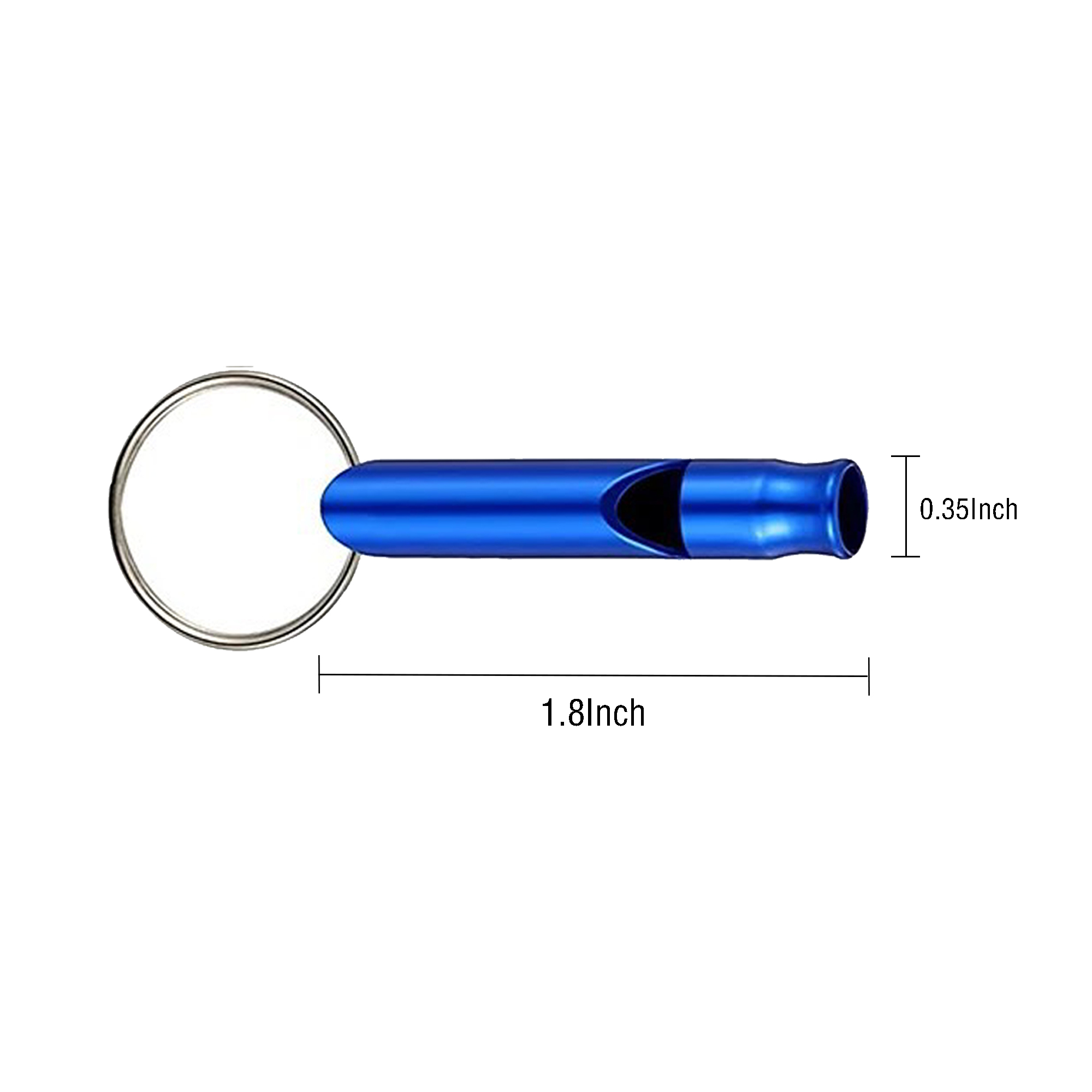 Customizable Emergency Whistle With Keychain 3