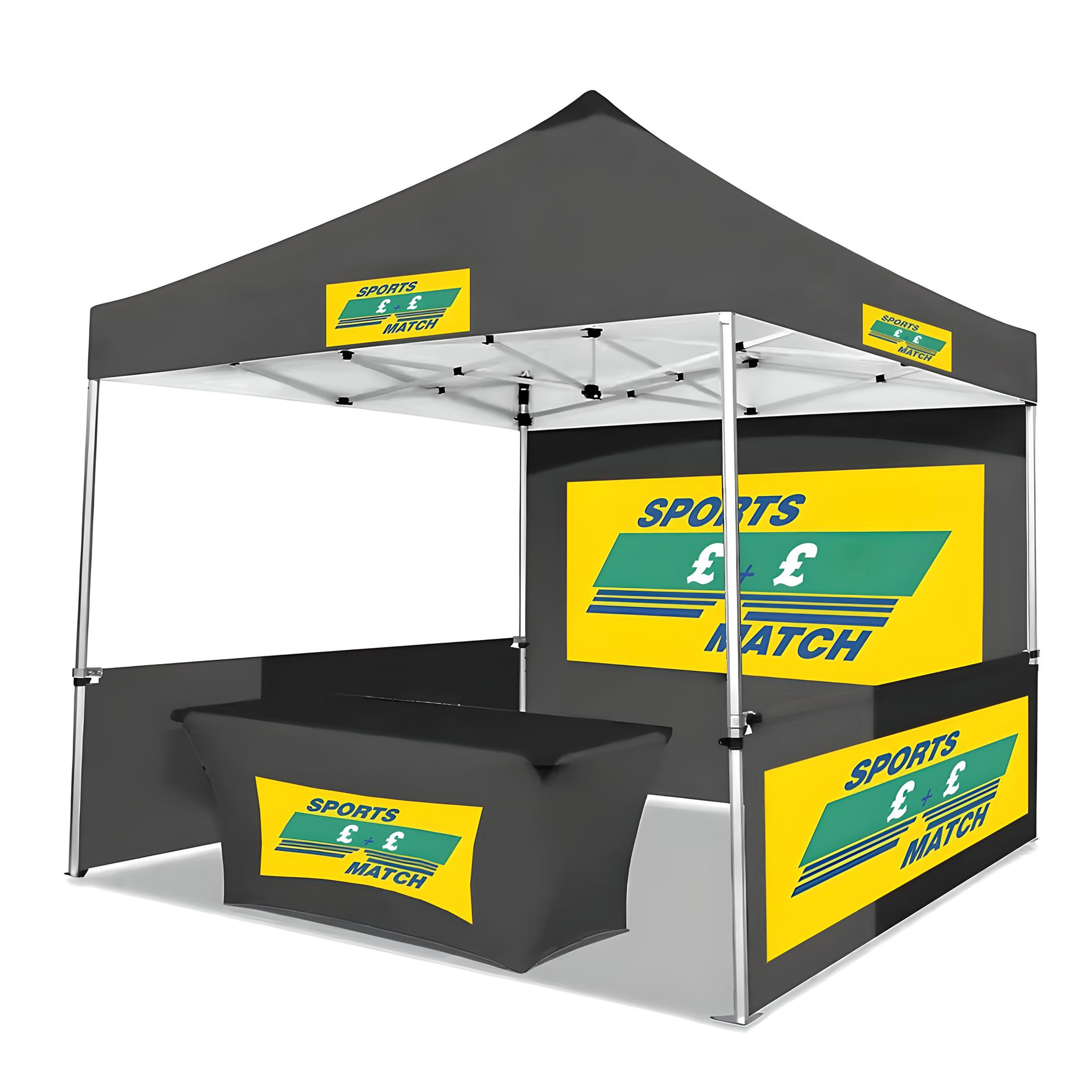 10' x 10' Canopy Tent - Vibrant Custom Design 12