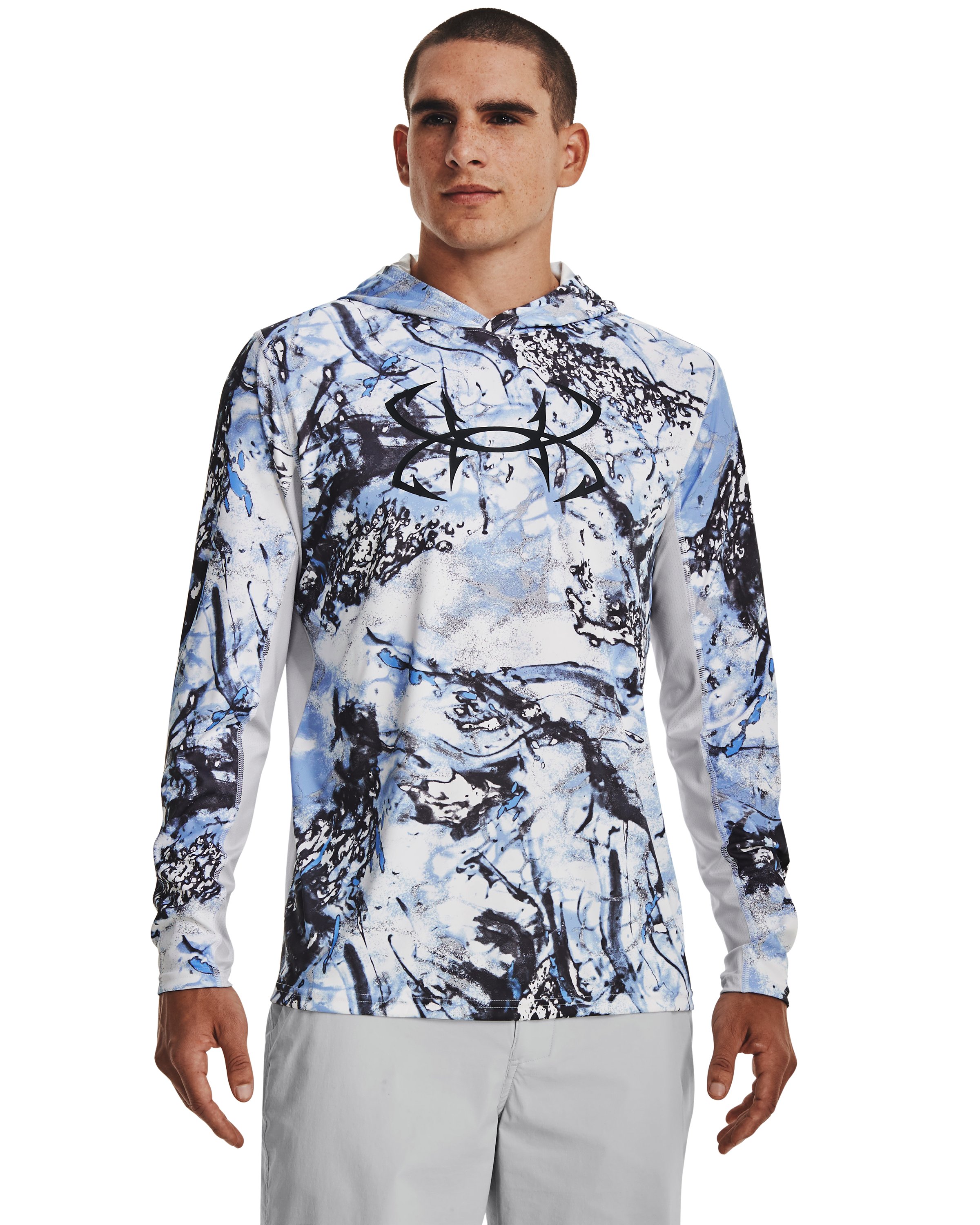 Men's UA Iso-Chill Shorebreak Camo Hoodie 12