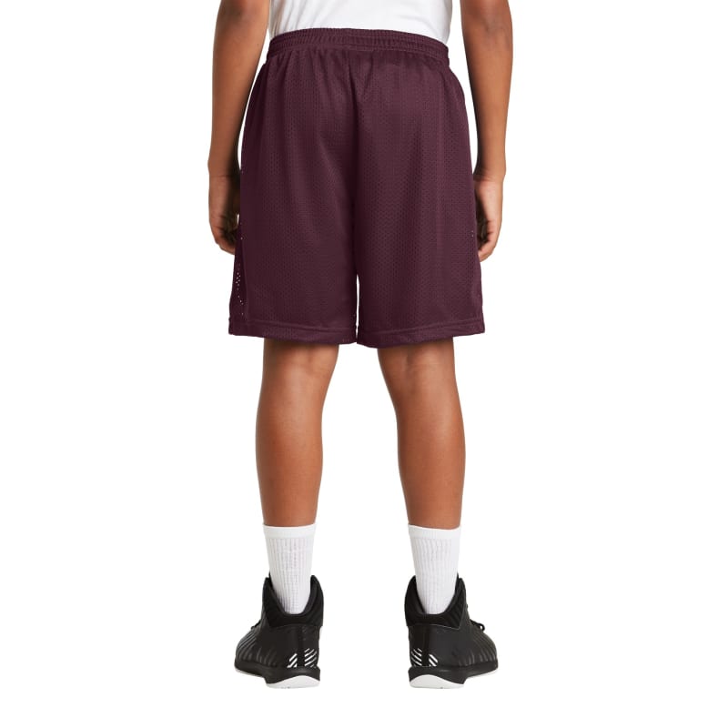 Sport-Tek Youth PosiCharge Classic Mesh Short. 6