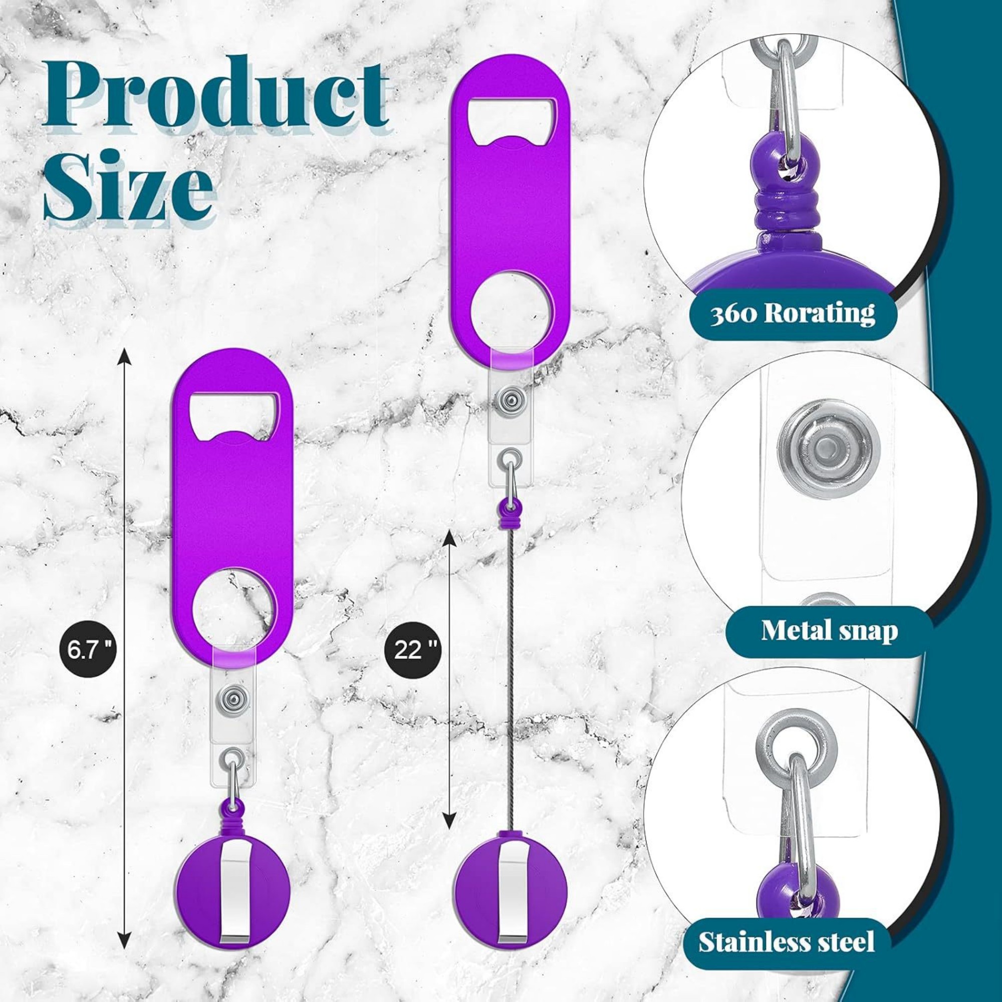 Quick Release Keychain Bottle Opener 5