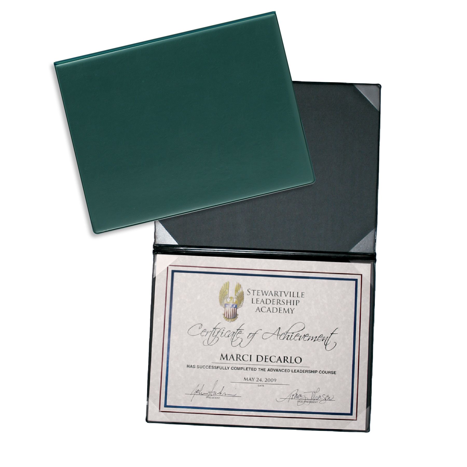 Deluxe Certificate/Diploma Holder - 8 Corners 15