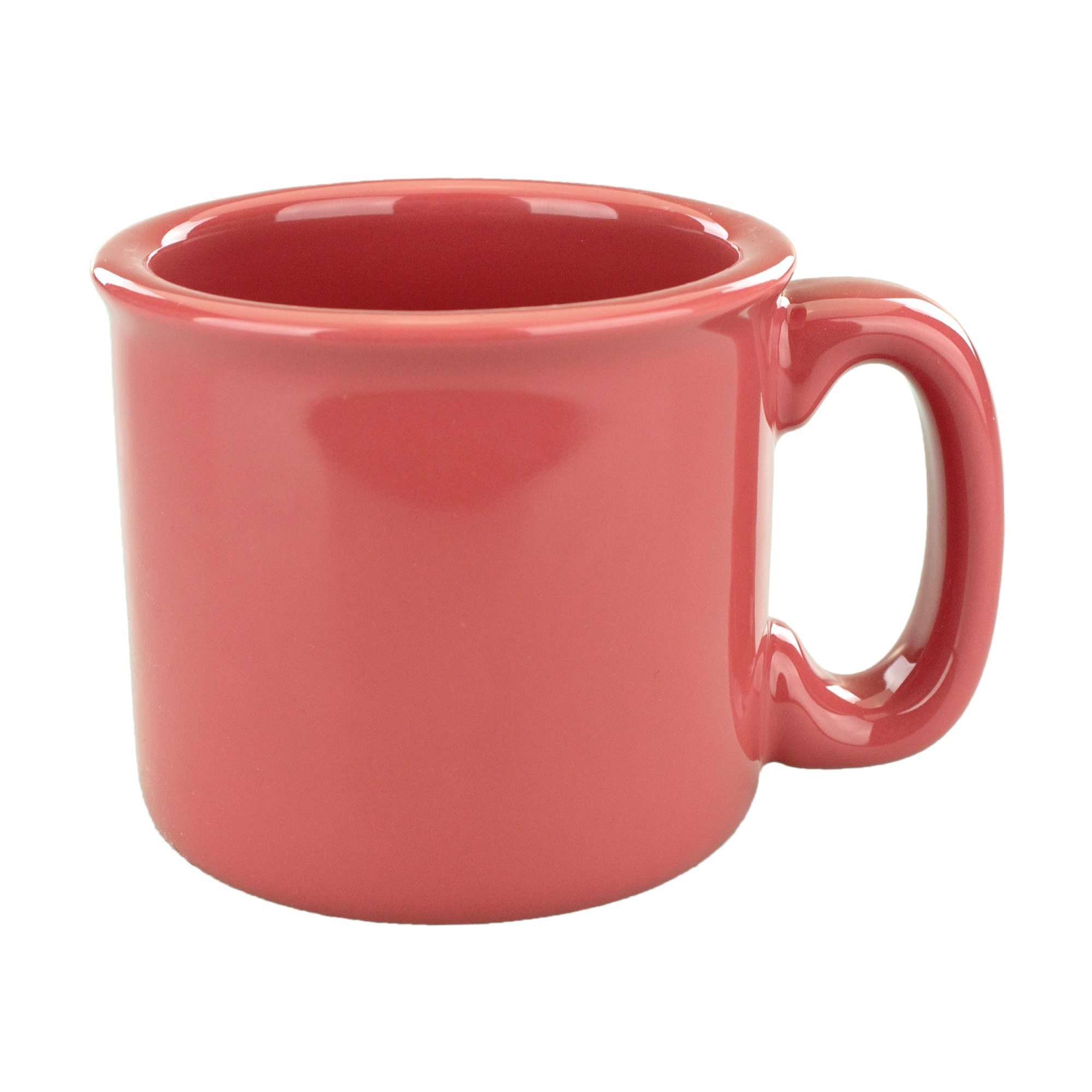 15 oz Solid Coral Campfire Mug