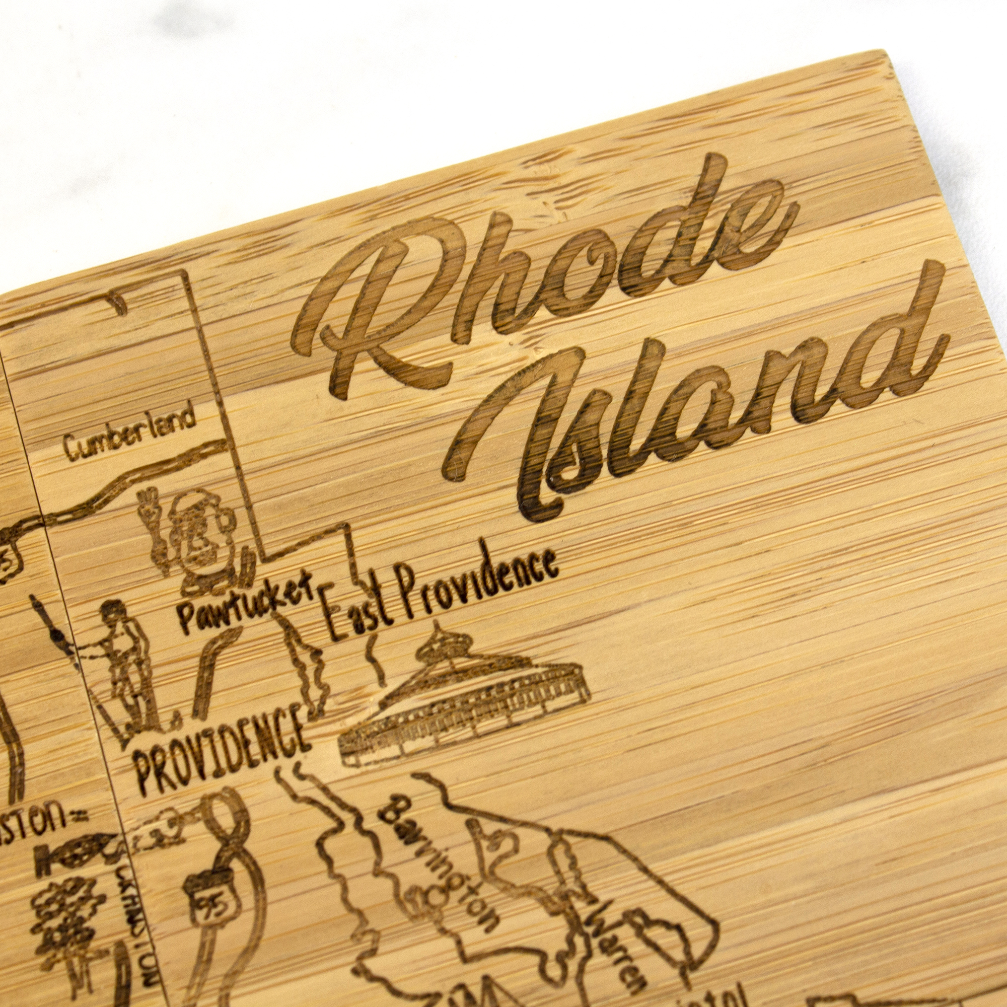 Rhode Island Puzzle Coaster Set 10