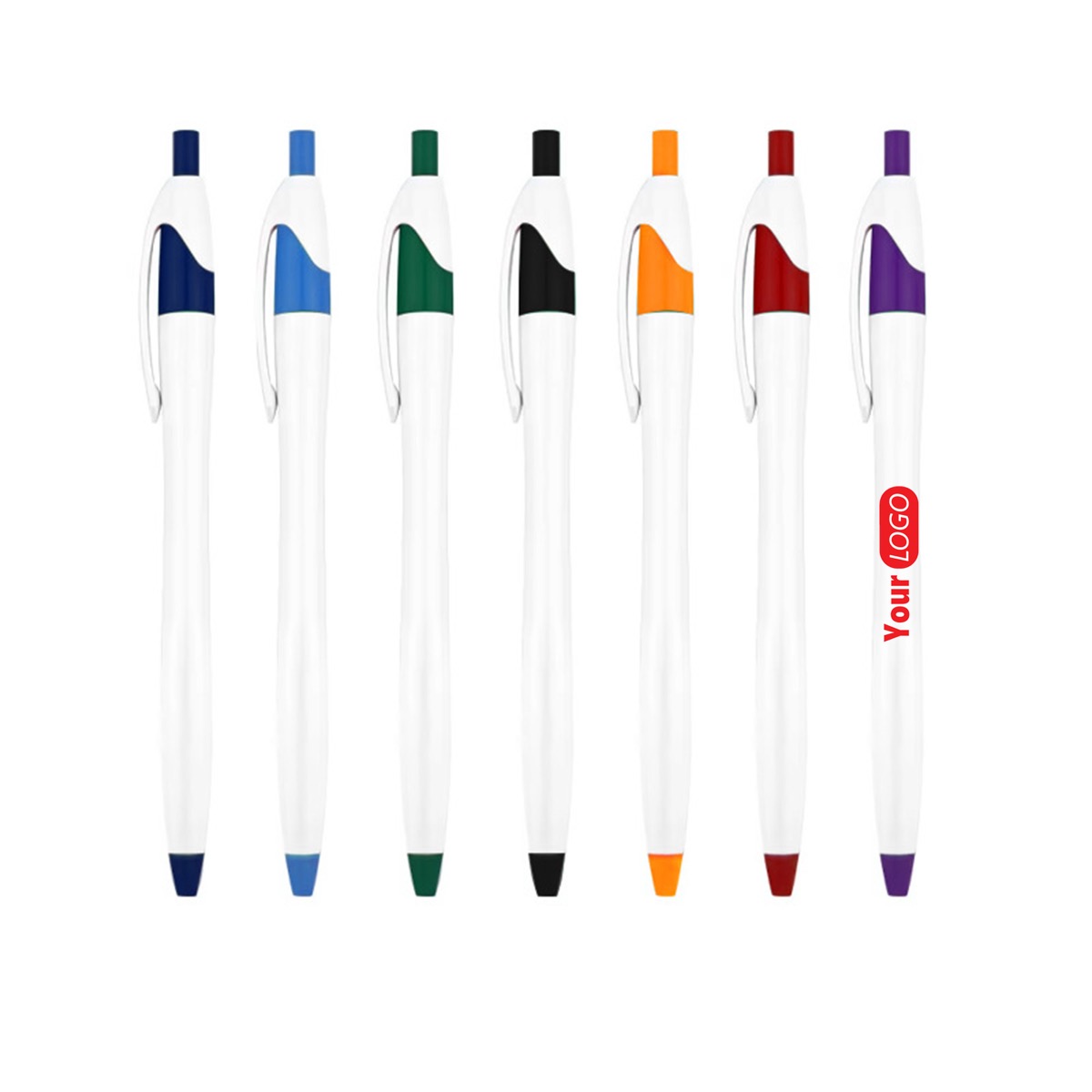 Push-Button Fine-Tipped Quick-Drying Ballpoint Pen 3