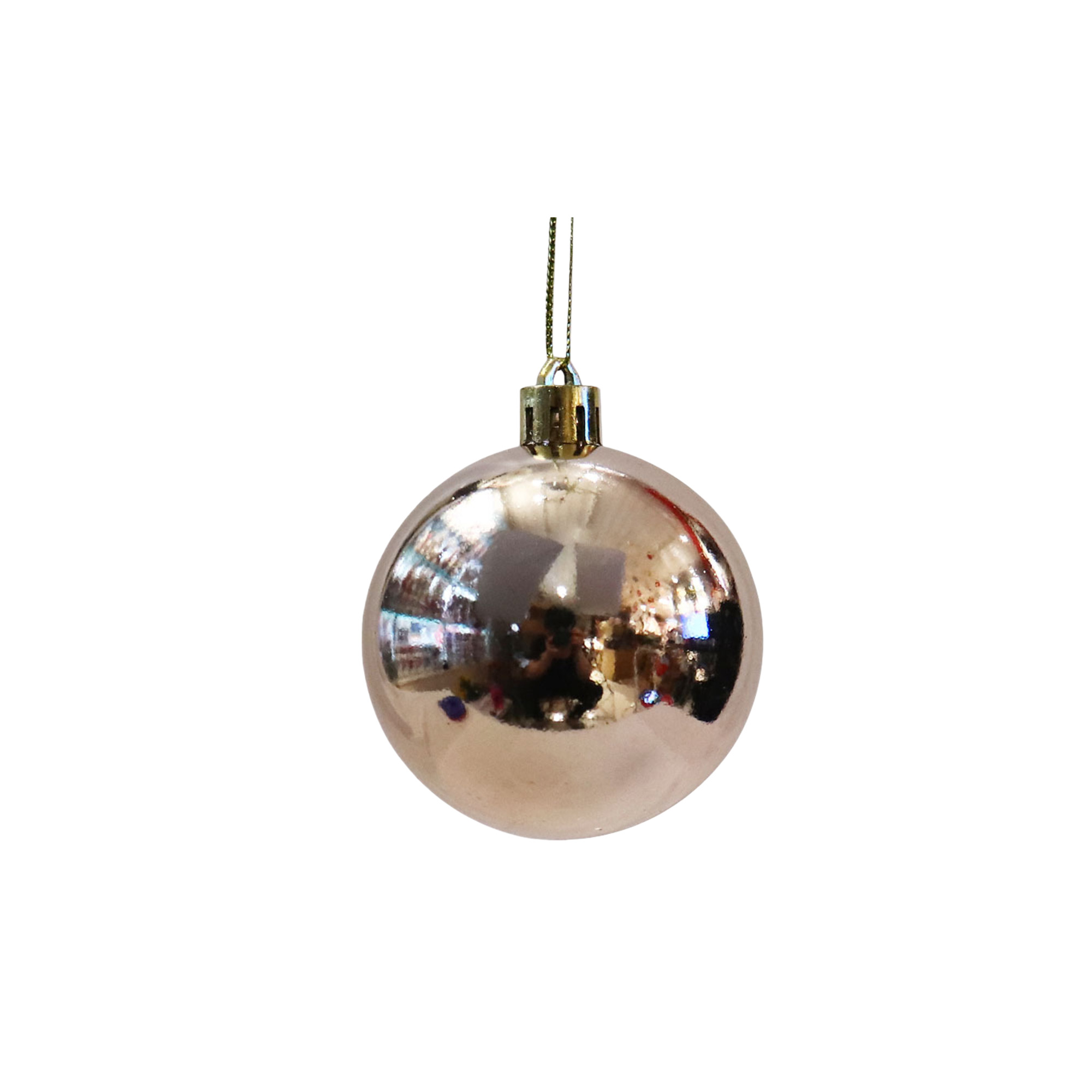 Custom Logo Christmas Ball Ornament 8