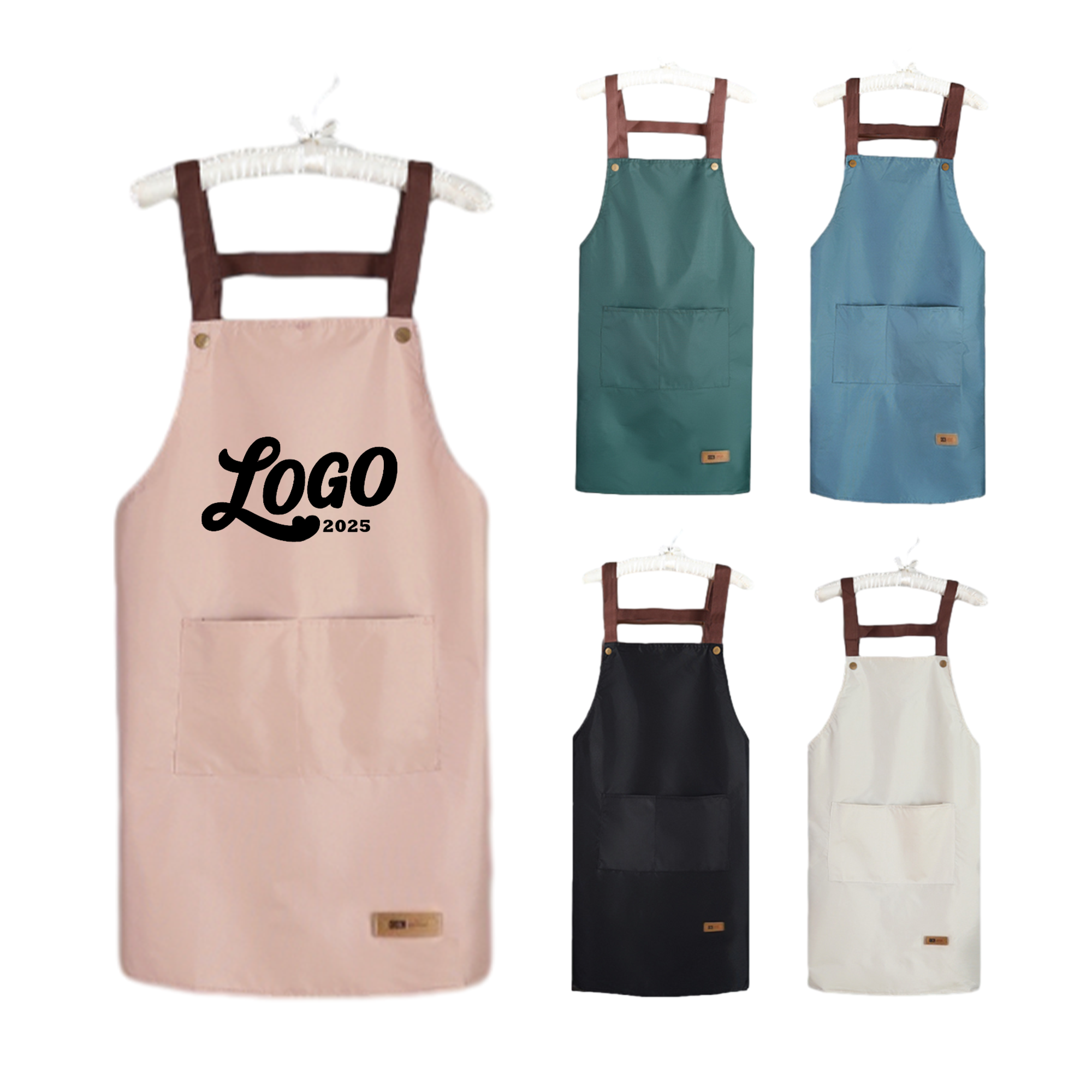 Waterproof And Oil-Proof Pvc Kitchen Apron 3