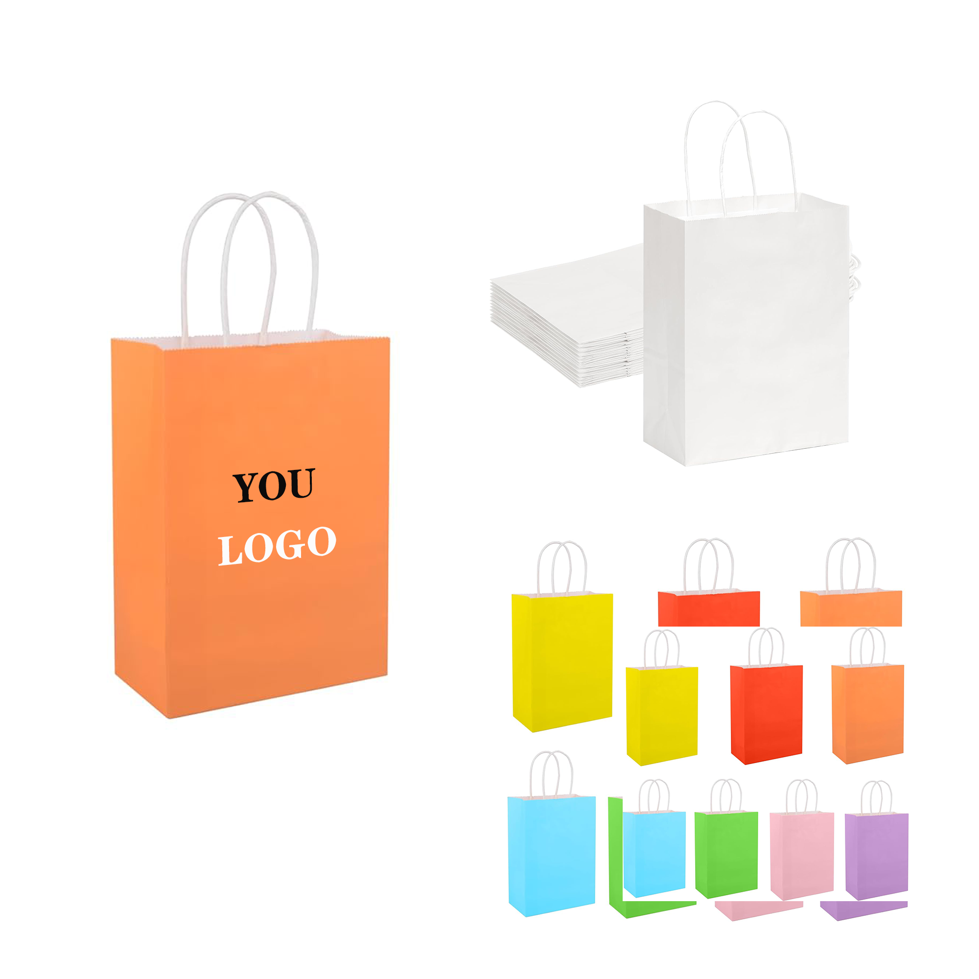 5.9" x 8.3" Full-color Paper Gift Bag 5