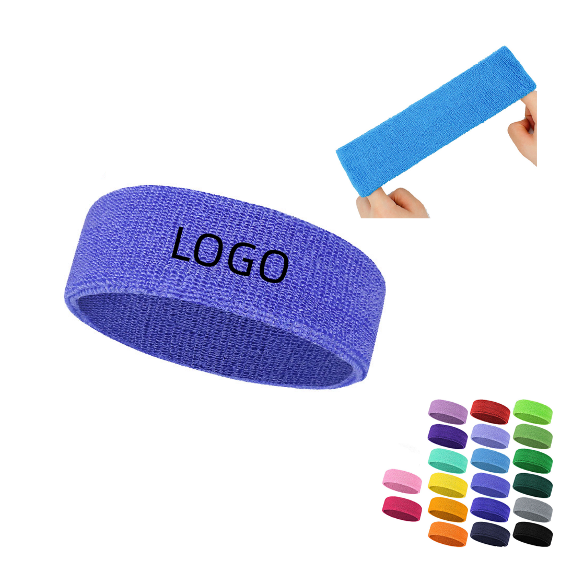 Sweatband Head Sports Hair Band
