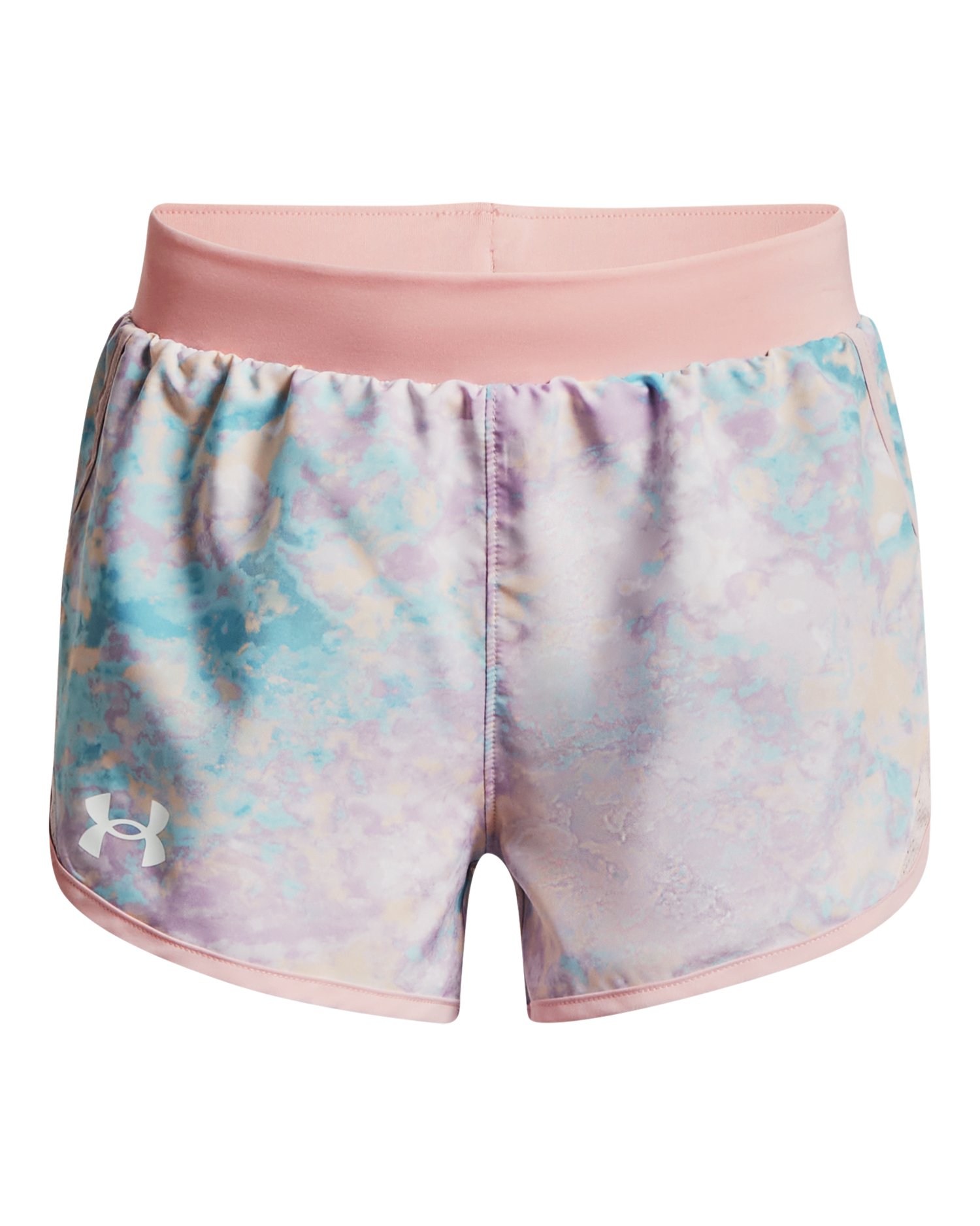 UA Fly-By Printed Girls' Shorts 5