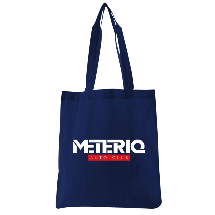 6 oz.Econo Cotton Tote - Navy 3